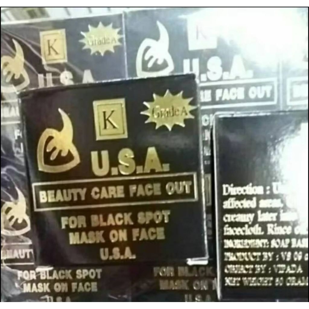 Vipada วิภาดา สบู่USA วิภาดาบรรจุแพ็คละ12ก้อน s.2