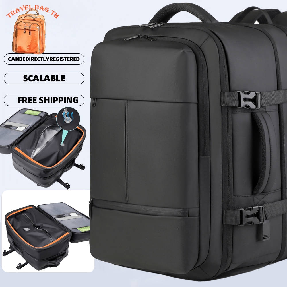 กระเป๋าเป้สะพายหลังกันน้ำแบบสูญญากาศสำหรับเดินทางกลางแจ้งแบบใหม่ที่เรียบง่าย 16 นิ้วแล็ปท็อป