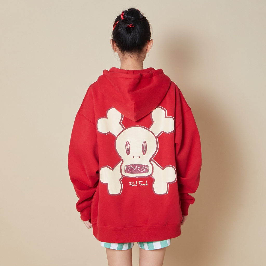 PAUL FRANK เสื้อฮู้ดใส่ได้ทั้งชายและหญิง PF UNI SKURVY ZIP HOOD