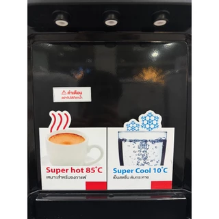 TOSHIBA ตู้กดน้ำ Top loading รุ่น RWF-W1917TK(K) สีดำ WATER DISPENSER กดน้ำร้อน/น้ำเย็น