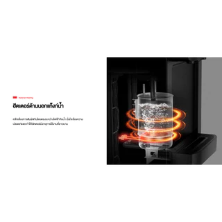 TOSHIBA ตู้กดน้ำ Top loading รุ่น RWF-W1917TK(K) สีดำ WATER DISPENSER กดน้ำร้อน/น้ำเย็น