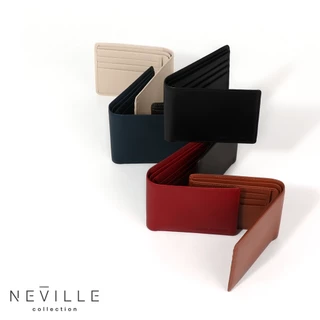 [ส่งด่วนฟรี] Louis Montini (NEVILLE) กระเป๋าสตางค์หนังแท้ กระเป๋าสตางค์ผู้ชาย Men's Wallet TTM061