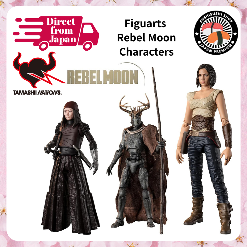 [TAMASHII NATIONS S.H.] Figuarts Rebel Moon Characters - Articulated Figures in PVC, ABS & Fabric