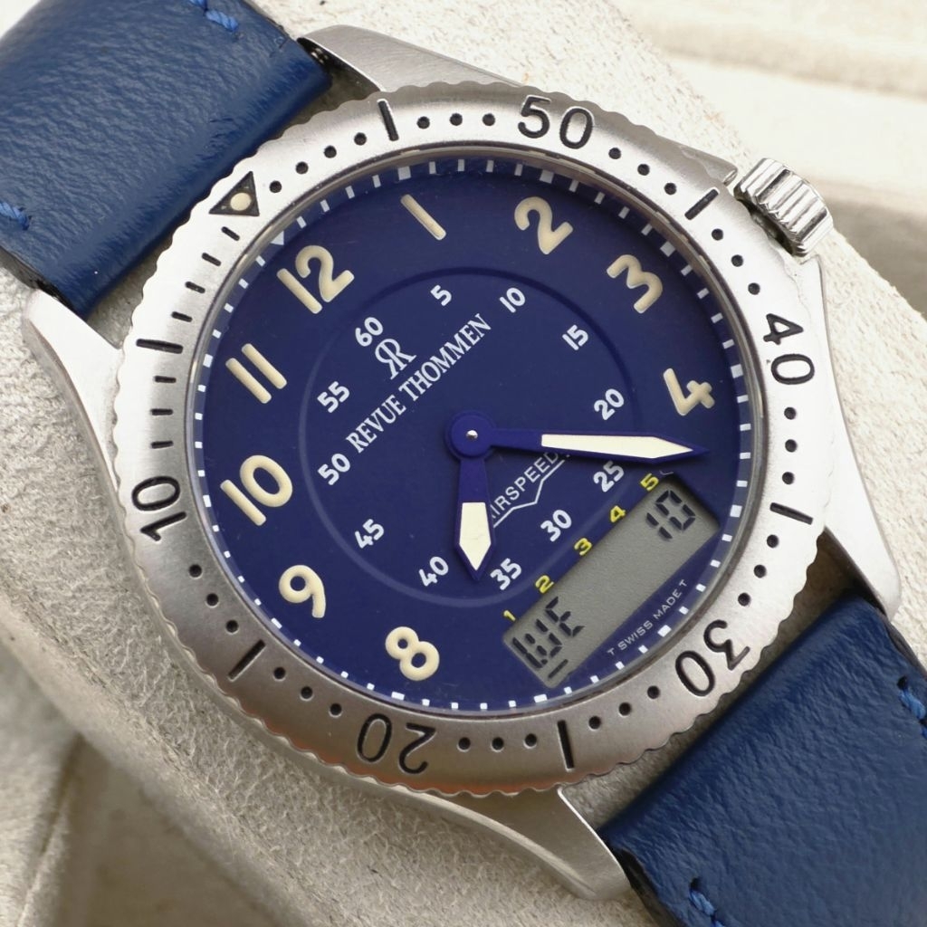 Revue Thommen Airspeed “Ana-Digi” Pilot Watch