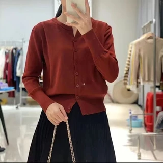[Sheing office]🌟พร้อมส่ง🌟เสื้อคาร์ดิแกนถักผู้หญิงสไตล์เกาหลีสเวตเตอร์หลวมๆ อเนกประสงค์เสื้อแจ็คเก็ต