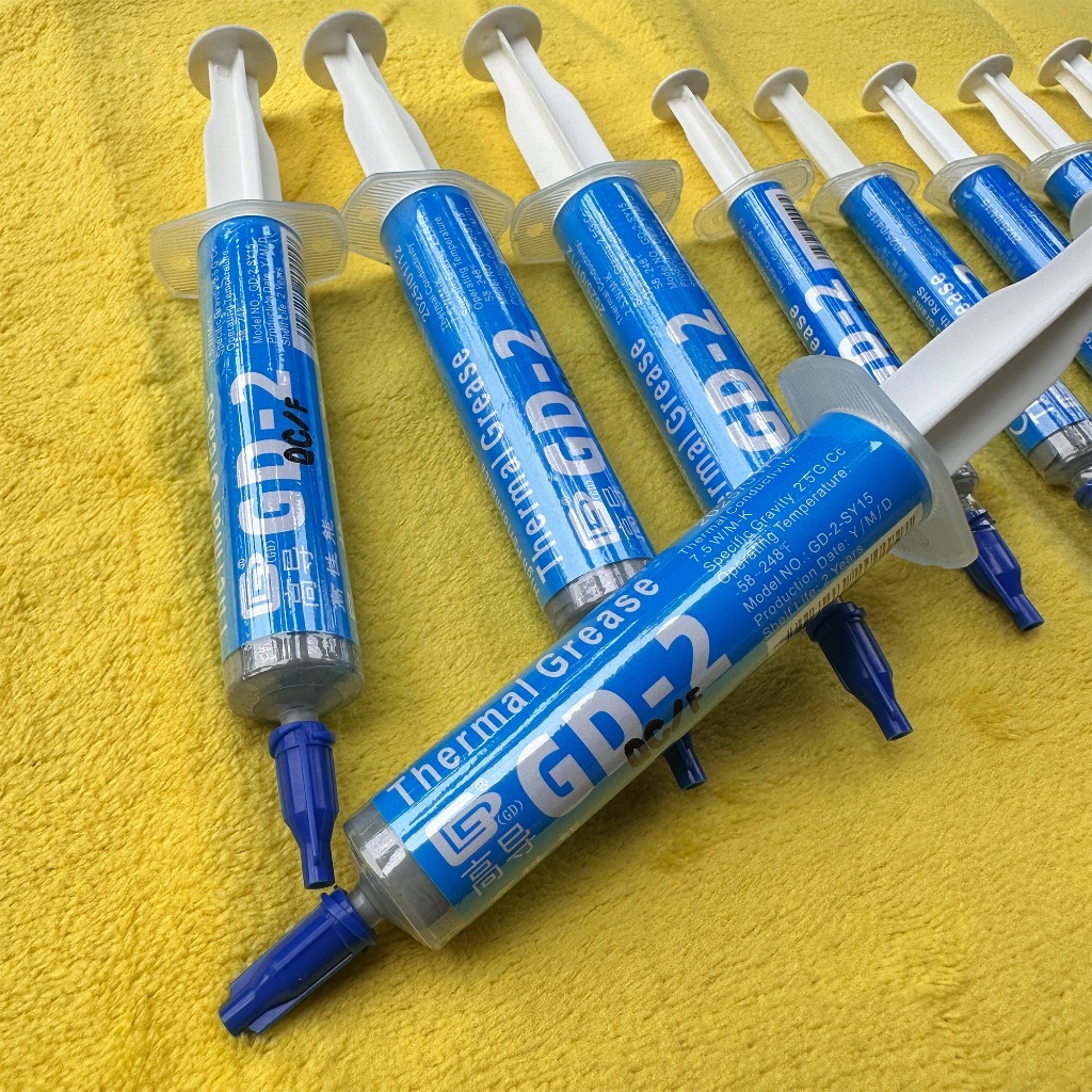 【ส่งจากไทย+COD】รอทใหม่แท้💯% ซิลิโคนระบายความร้อนCPU ยี่ห้อ  GD-2-SY15 ขนาดใหญ่ 30g/1g ซื้อ 2 แถม 1 - รูปที่ 6