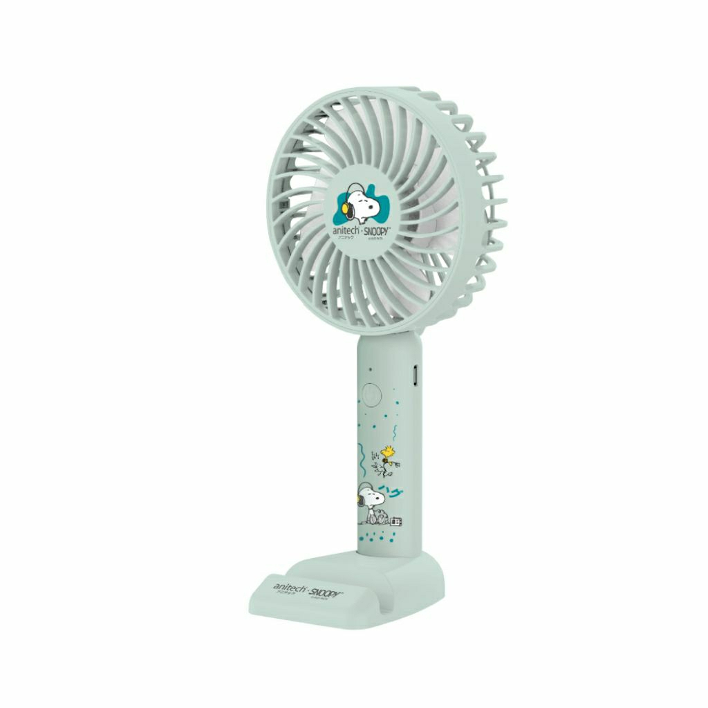 Anitech พัดลมพกพา SNP-SPF1200-BK ปรับได้ 3 ระดับ ใช้งานประมาณ 2-4 ชั่วโมง
