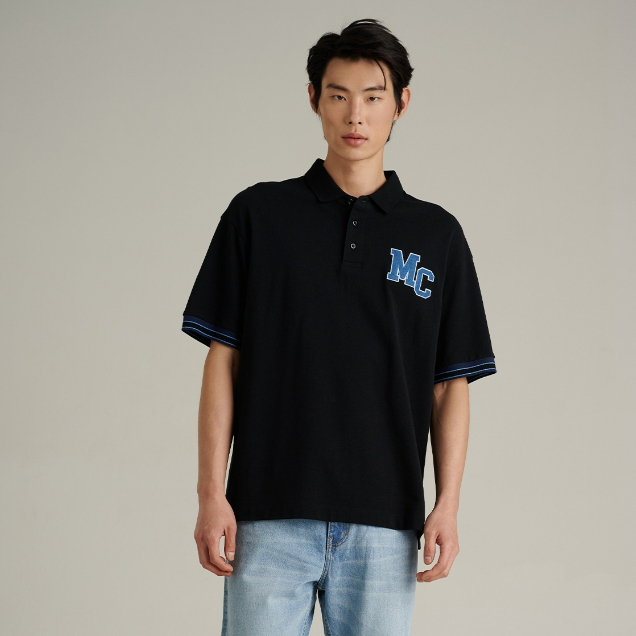 Mc JEANS เสื้อโปโลแขนสั้นผู้ชาย MPTZ042 มี 2 สีให้เลือก