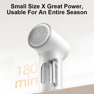 Xiaomi Electric Lint Remover 2 เครื่องกำจัดขนลูกกอล์ฟไฟฟ้า ที่ชาร์จได้ พร้อมแปรงขนาดเล็กด้านใน