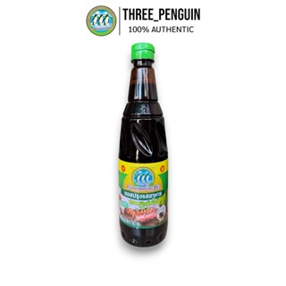 ฝาเขียว ซอสปรุงรสฝาเขียว สูตรหมักเข้าเนื้อ ตรานกเพนกวิน 3 ตั…