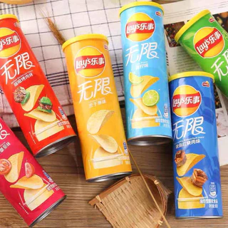 chainatown.th[พร้อมส่ง] Lays มันฝรั่งทอดสไตล์จีน เลย์จีนประป๋อง รสพิเศษหลากหลายรสชาติ มันฝรั่งทอดกรอบ 乐事薯片工坊 104g