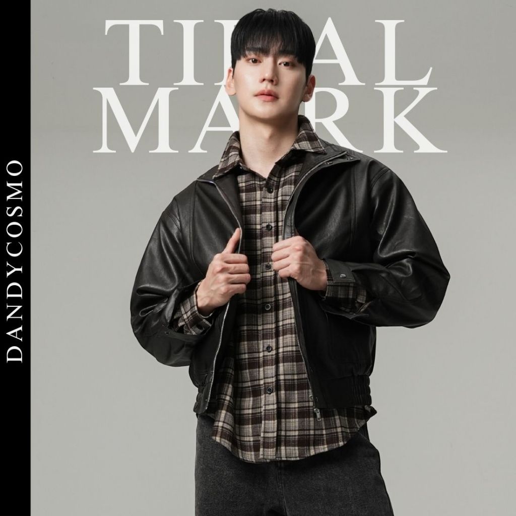 DANDY COSMO |[2สี]เสื้อคลุม เสื้อเชิ้ต แขนยาว รุ่น Tidalmark ผ้านุ่ม ทิ้งตัวดี ล