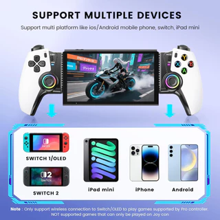 จอยเกม บลูทูธไร้สาย เกมแพดไร้สาย ตัวควบคุมเกมไร้สาย Game Controller for Android ios Bluetooth 5.0