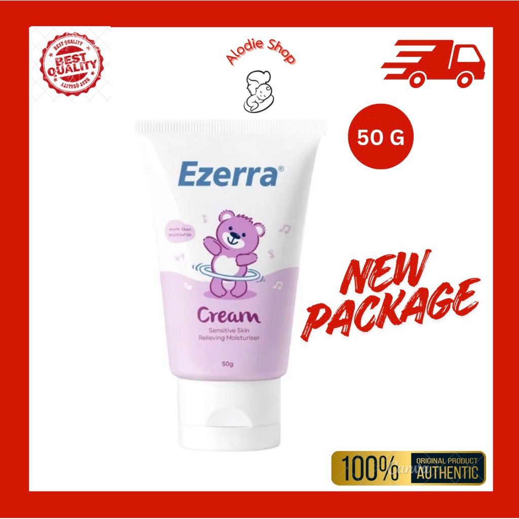 Ezerra cream อีเซอร์ร่า ผลิตภัณฑ์เพื่อผิวลูกน้อย 50 กรัม ของแท้💯