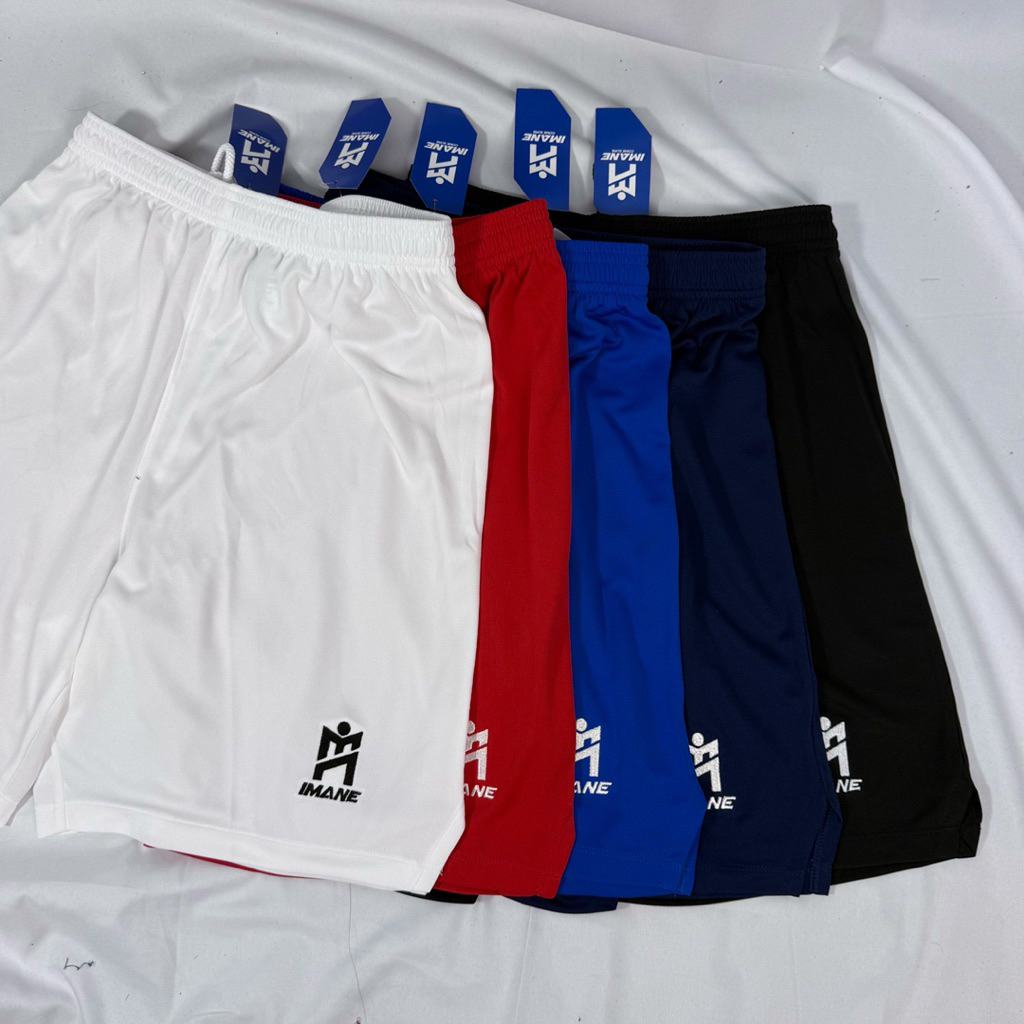 IMANE กางเกงฟุตบอลขาสั้น กางเกงกีฬาขาสั้น Football Shorts ไอมาเน่ กางเกง  มวย MP1 003 -BASIC