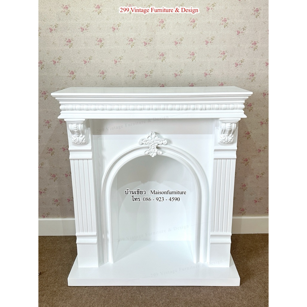 ”พรีออเดอร์ 14 วัน“ เตาผิงปลอมคิ้วดอกตรงกลางรุ่นใหม่ เตาผิงหลอก