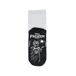 ถุงเท้านักเรียน Carson รุ่นกันลื่นลิขสิทธิ์แท้ ลาย Frozen แพ็ค 1 คู่ (คละลาย)