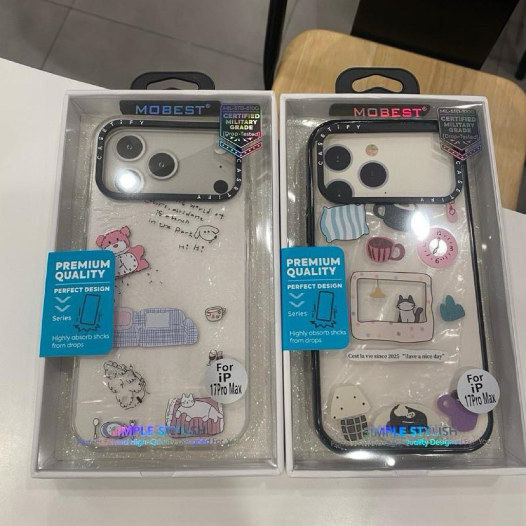 เคสอะครีลิคสกรีนลายน่ารักๆ ขอบหนากันกระแทก