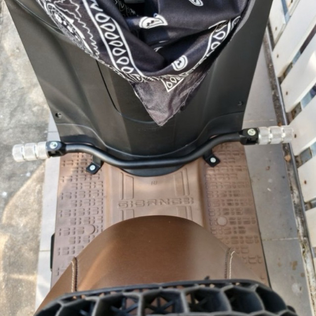 [KMO RACK BAR CUSTOM] พักเท้าเสริม คู่หน้า ตรงรุ่น Giorno+