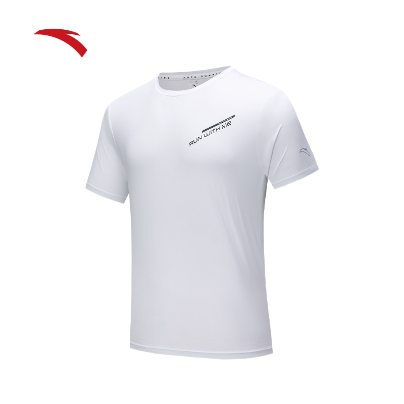 ANTA Run with me Men Running Shirts Quick-Dry 152535112 Official Store
