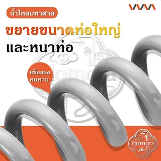 ด้วย 1/2 นิ้ว, เกลียวหดได้, ท่อสปริง - ความยาว 1.5 เมตร, 2 เมตร, ท่อ, ยืดได้, ยืดได้!