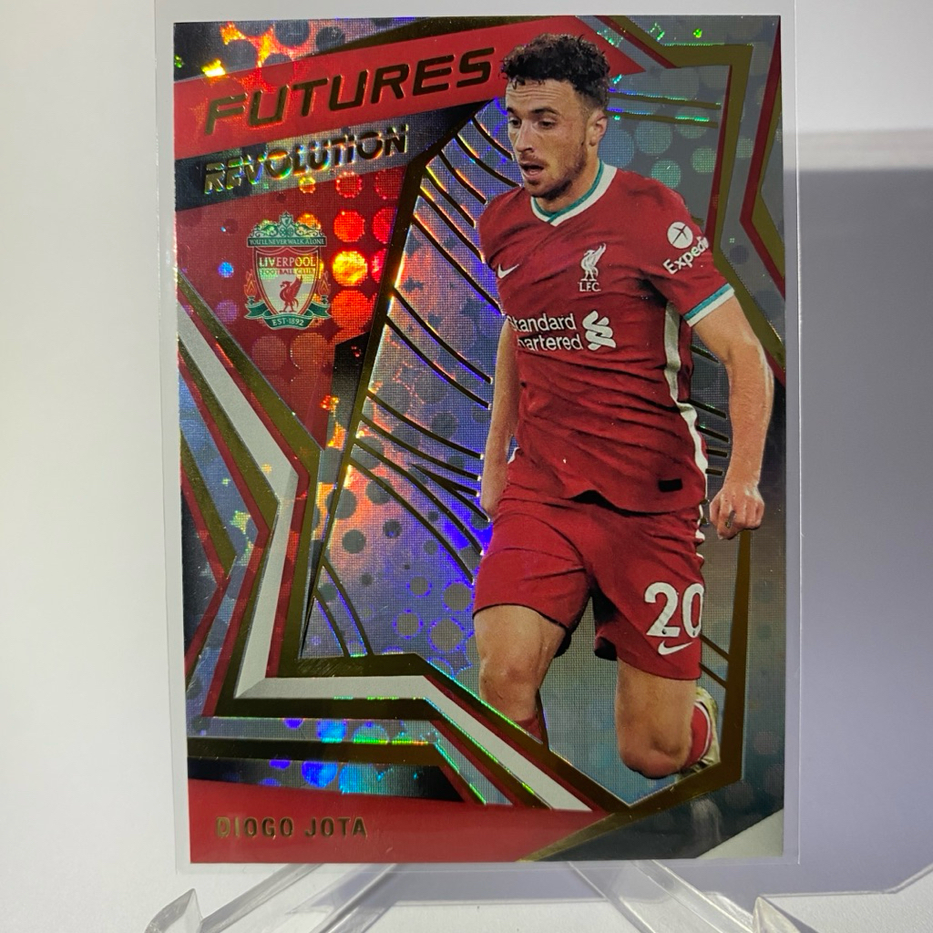 รวมการ์ดนักกีฬาฟุตบอล DIOGO JOTA, LIVERPOOL, PORTUGAL, TOPPS, PANINI, PRIZM, FINEST, MERLIN, OPTIC, 