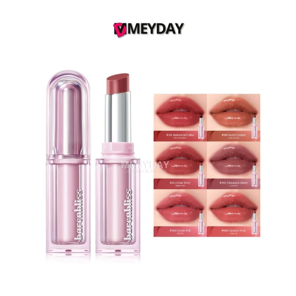 bnb Barenbliss Butter Melt Tinted Lipstick แบร์แอนด์บลิซ บัตเตอร์ เมลท์ ทินท์ ลิปสติก 2.7 กรัม