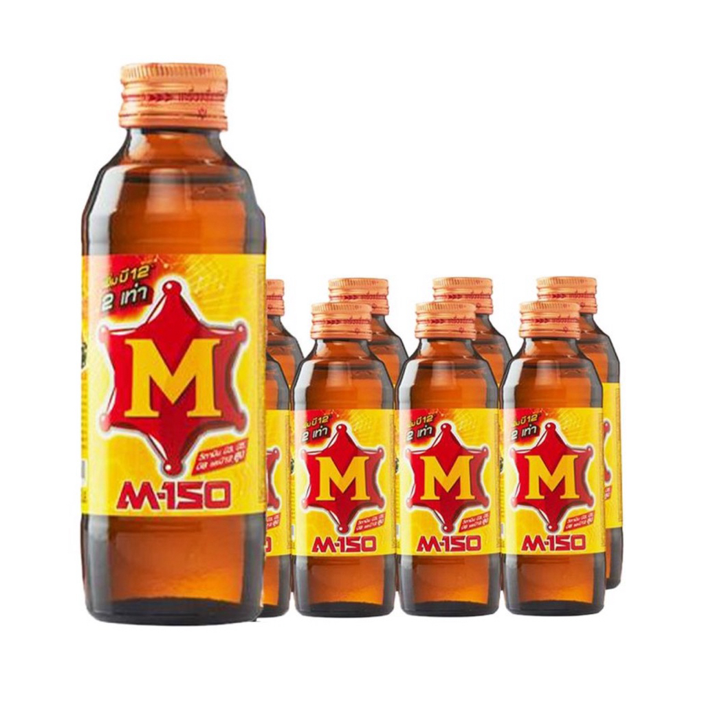 M150 เอ็ม150 เครื่องดื่มชูกำลัง ขนาด 150 มล. (10 ขวด)