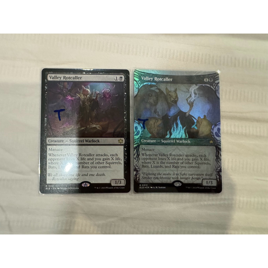 MTG Bloomburrow: Valley Rotcaller