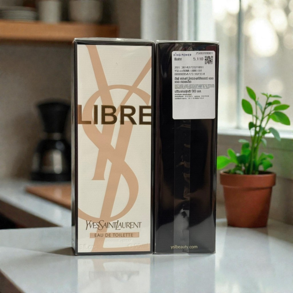 (EDT) YSL Yves Saint Laurent Libre – EDT  90 ml. กล่องซีล ป้ายคิงพาวเวอร์