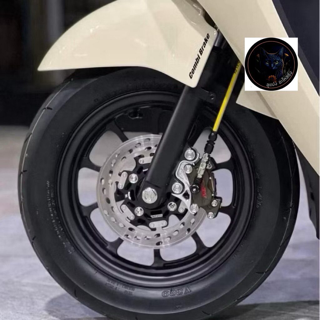 ยางVee Rubber GIORNOตรงรุ่น ล้อหน้า 100/90ขอบ12 -ล้อหลัง110/90ขอบ12 สำหรับGIORNO125+ จีออโน่ และรุ่น