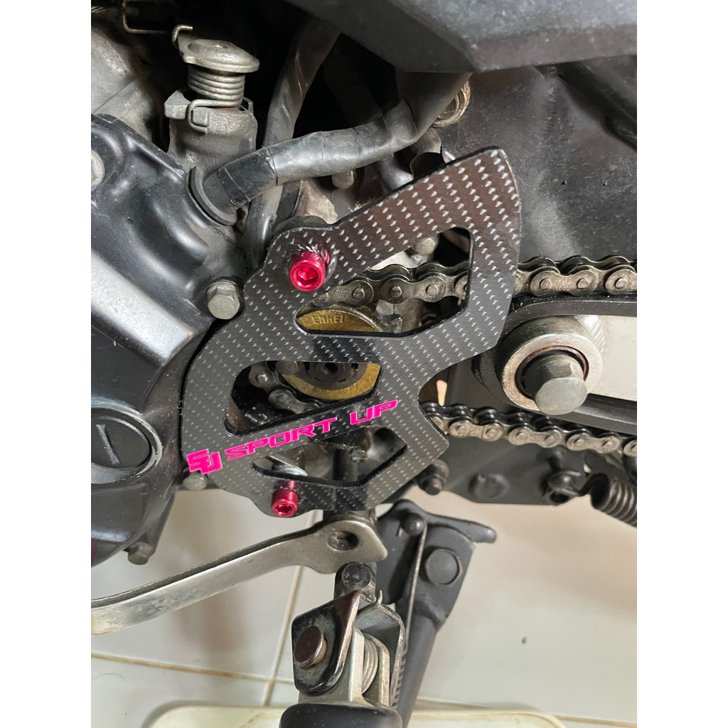 Exciter 150/155 ครอบสเตอร์หน้าแต่งลายคาร์บอน อะคริลิค น้ำหนักเบา สินค้ามีพร้อมส่งจ้า