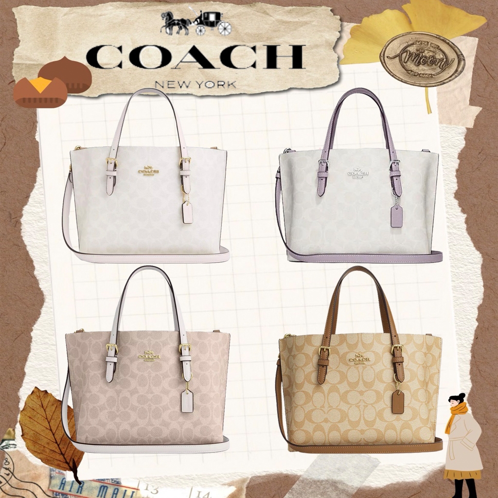 ของแท้ 100 % COACH Mollie 25 กระเป๋าผู้หญิง CV965-IMXU5/C4250-SVVVJ/CV965-IMXDM/C4250-IMNLJ