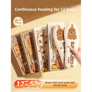 แผ่นอุ่นพื้นรองเท้า​ ทำความร้อนได้เอง​ สำหรับ​ฤดู​หนาว