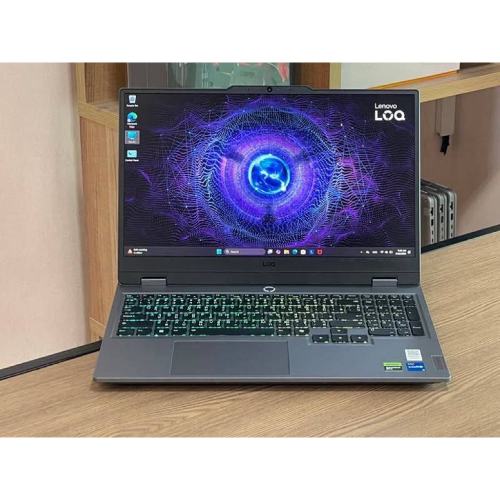 Lenovo LOQ 15IRX9-83DV00LETA i7-13650HX SSD512GB RAM16GB RTX 4050 (6GB GDDR6) เครื่องใหม่ตัวโชว์อุปก