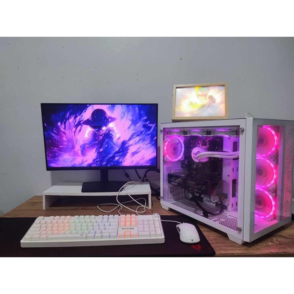 คอมเล่นเกม Ryzen 5 5600 RX 6600 8GB | RAM 16GB | คอมเกมมิ่ มือสอง สภาพดี