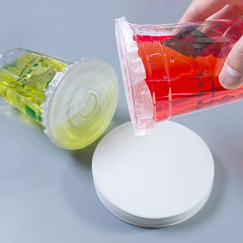 กระดาษกันหก กระดาษปิดปากแก้ว (1 เเพ็ค 500 เเผ่น ) ที่กันน้ำหก สำหรับกันน้ำหก มี 2 ไซส์ 12/13/14cm - 5