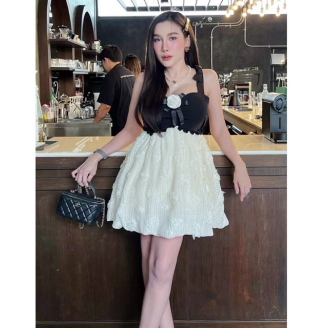 เดรสจั๊มป้ายJidapa Size.L