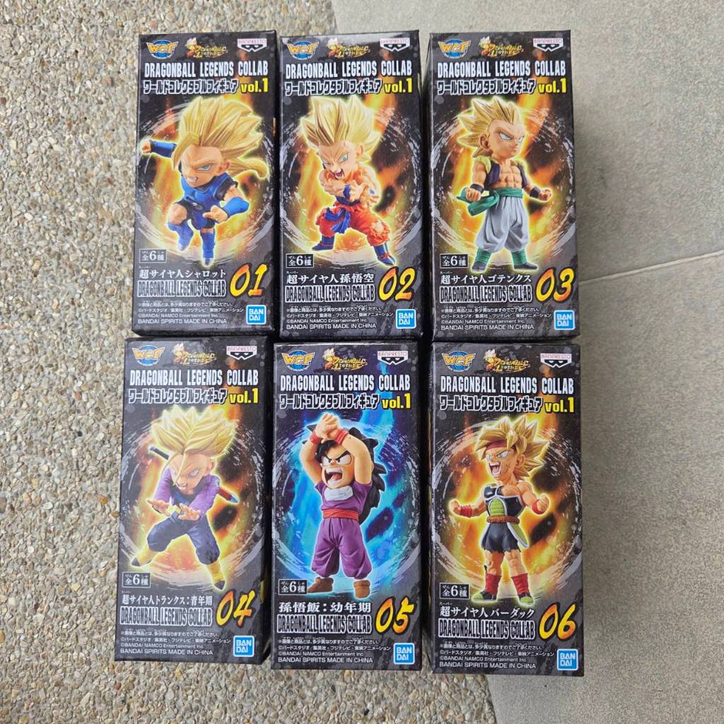 WCF DRAGON BALL LEGENDS COLLAB สินค้ามือ 1 Lot JP (ญี่ปุ่น)