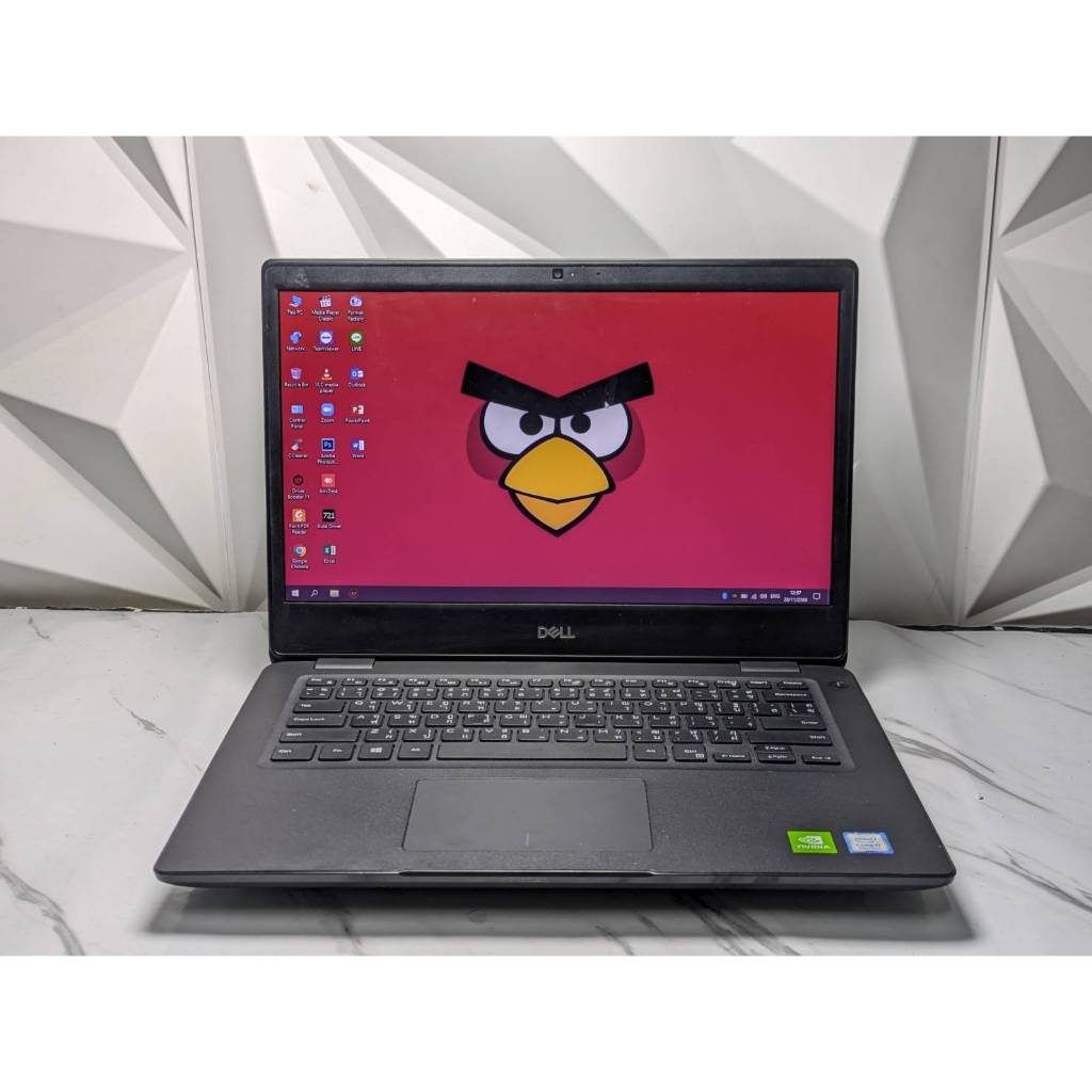 second hand notebook  Dell Latitude 3400   สเปก intel Core i7-8565U (gen8)   Ram 8 GB SSD 512 GB
