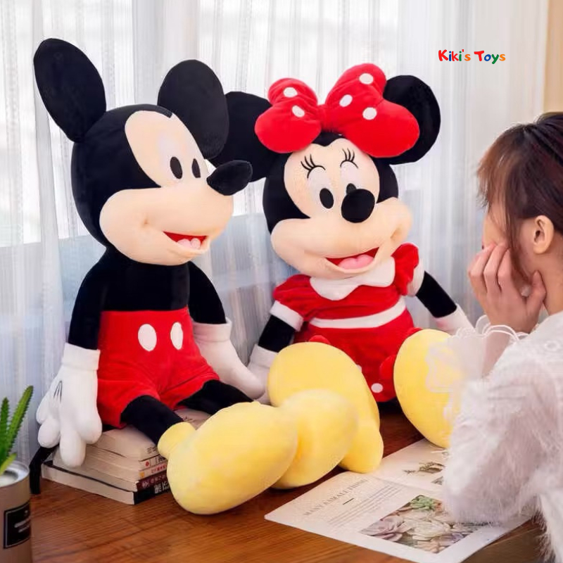 [พร้อมส่ง]ตุ๊กตามิกกี้เม้าส์ ตุ๊กตามินนี่เม้าส์ คุณภาพดีมาก มีหลายขนาด - รูปที่ 4