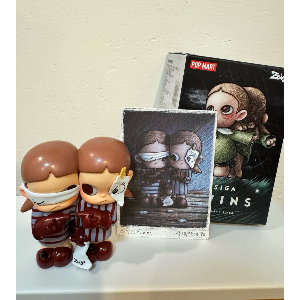 POPMART ZSIGA TWINS Timid Probe