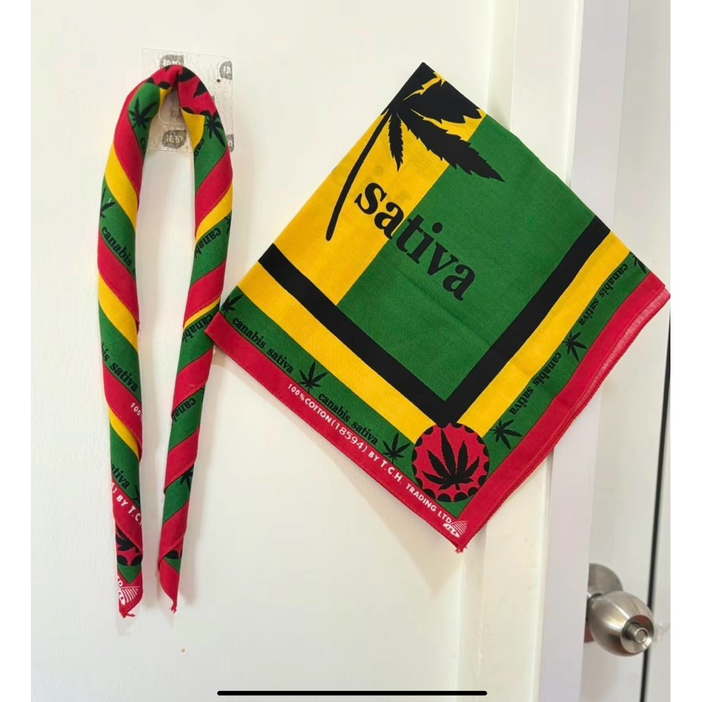 ผ้าเช็ดหน้าวินเทจ ซับเหงื่อได้ดี โผกหัว ผูกคอ ผ้าคอนตอล100% - รูปที่ 6