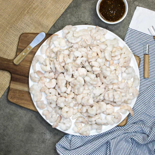 กุ้งท่อนสดแช่แข็ง Frozen Raw Broken Shrimp Mixed Pack 1KG