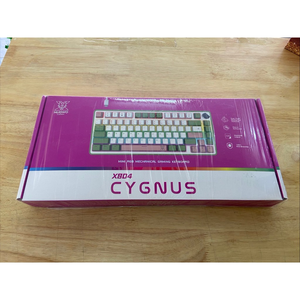 Mechanical Mini RGB รุ่น X804 CYGNUS (แบรนด์ NJBW / NJBWO X-Series)