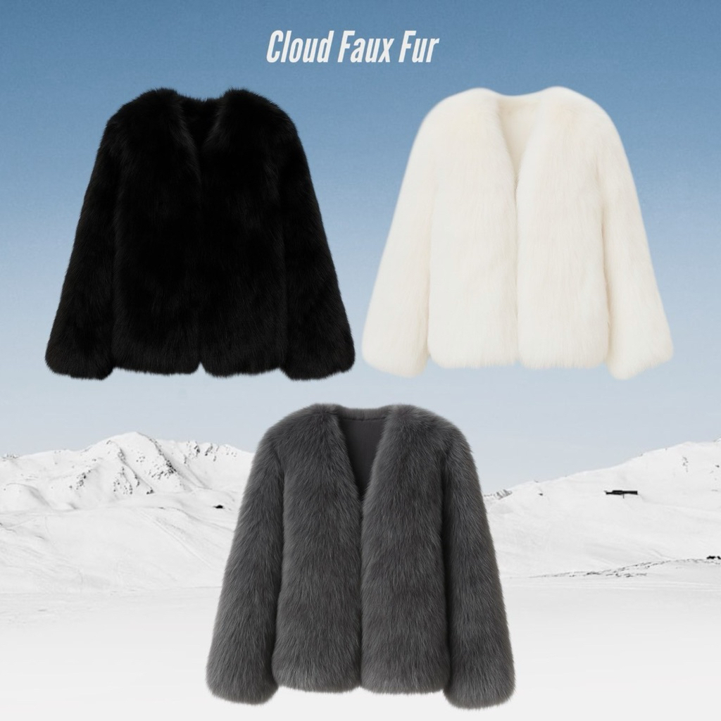 HH776❄️ Cloud Fuax Fur (890.-)
