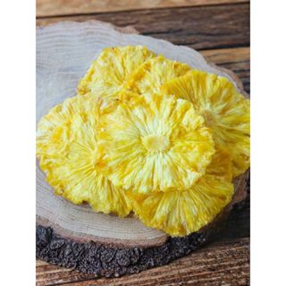 สับปะรดอบแห้ง ไม่เติมน้ำตาล 🍍 สำหรับชา เครื่องดื่ม ขนม พร้อม…