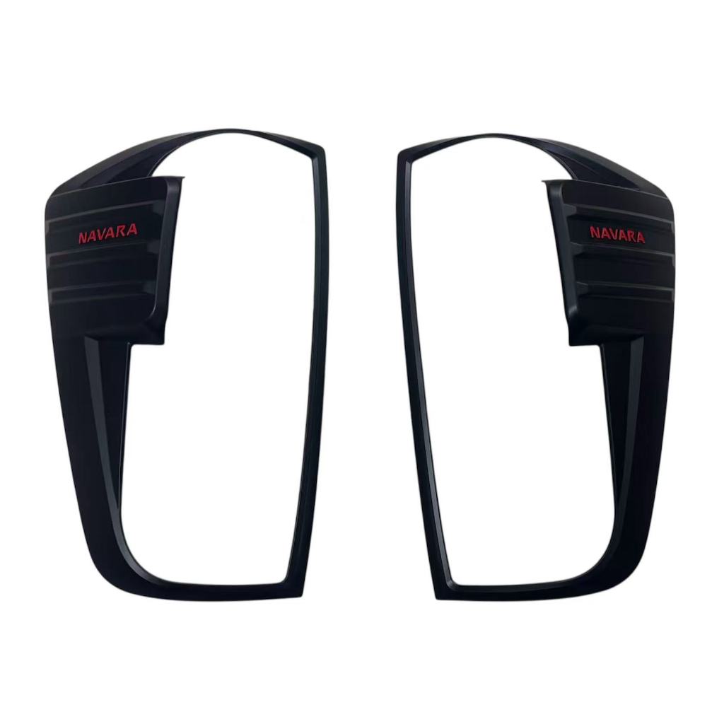 ครอบไฟท้าย Np300 2021 2022 สีดำด้าน