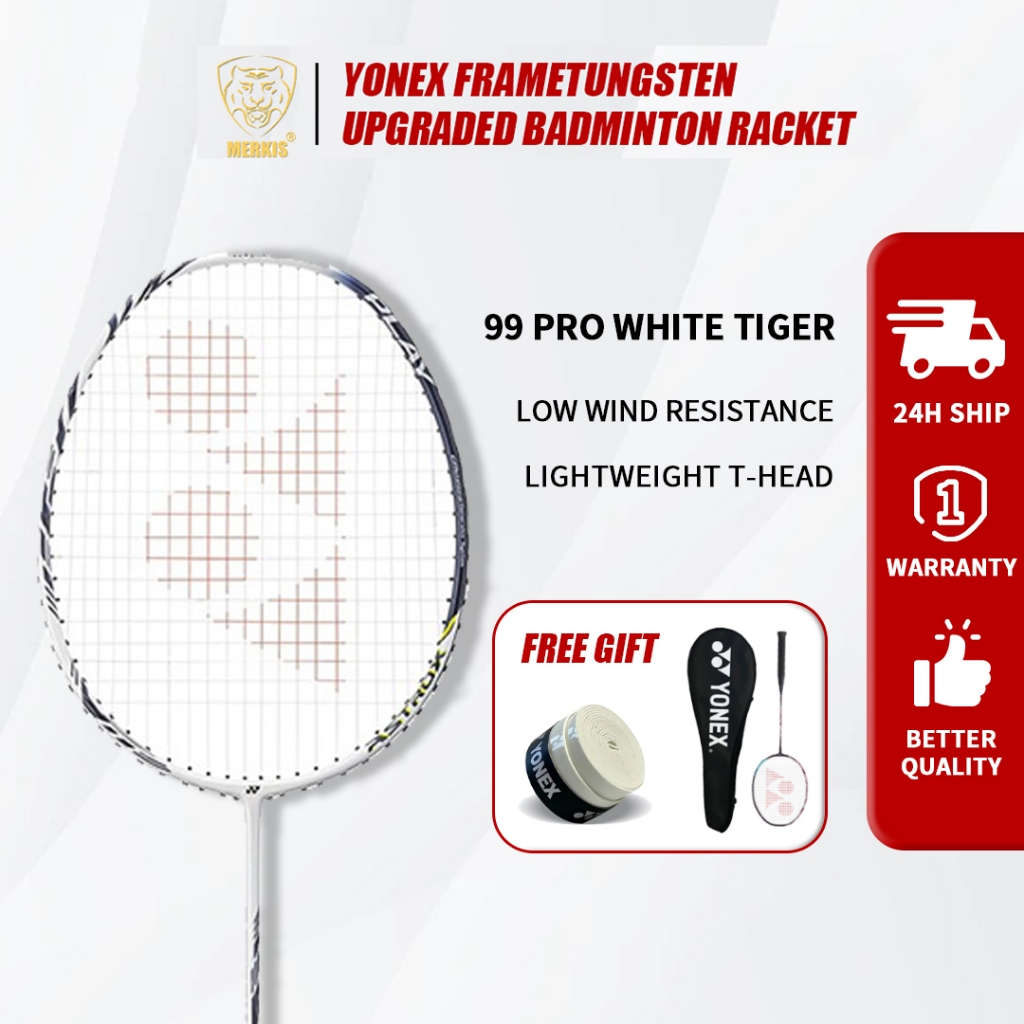 แบดมินตัน Astrox 99 Pro 4U G5 น้ำหนัก 4UG5 ยาว 678MM+3MM ทำจากคาร์บอนไฟเบอร์เต็มรูปแบบ แถมฟรี สายรัด