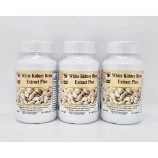 สารสกัดจากถั่วขาว พลัส White Kidney Bean Extract Plus ตรา บลูเบิร์ด ขนาด 1000 มิลลิกรัม 30 แคปซูล